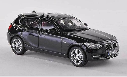 Bmw 118 F20 1/18 Paragon i noire miniature