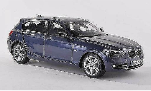 Bmw 116 F20 1/43 Paragon i noire-bleu miniature