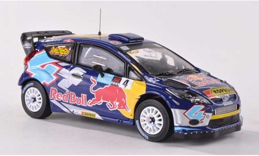 Ford Fiesta WRC 1/43 IXO No.4 Red Bull Bologna Motor Show 2011 A.Dovizioso miniature