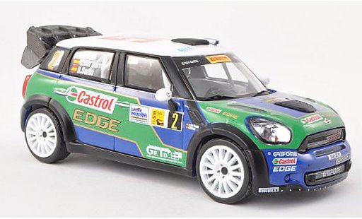 Mini Countryman JCW 1/43 IXO No.2 Rally Monza 2011 D.Sordo/C.Del Barrio miniature