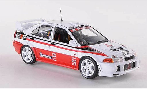 Mitsubishi Lancer Evolution VI 1/43 IXO Ralliart Loix/Smeets Testversion 1999 miniature