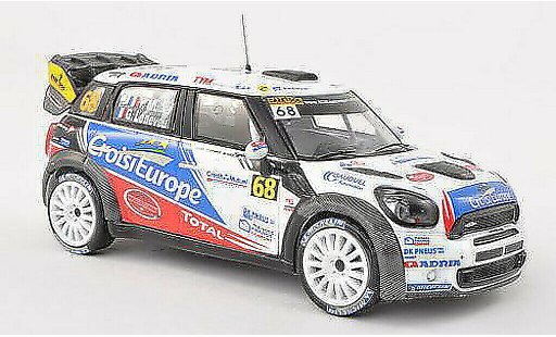 Mini Cooper WRC 1/43 IXO John Works No.68 Rally France 2012 Y.Muller/G.Leneveu miniature