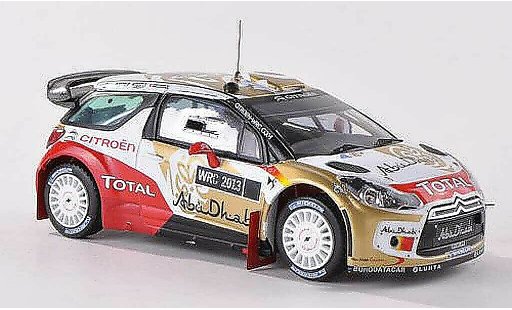 DS Automobiles DS3 WRC 2013 1/43 IXO Abu Dhabi World Rally Team Presentationsfahrzeug miniature