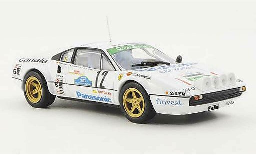 Ferrari 308 GTB 1/43 Ferrari Racing Collection No.12 Team Michelotto A.Tognana / M.De Antoni Targa Florio 1982 miniature