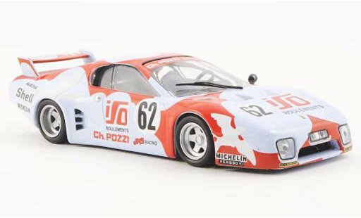 Ferrari 512 BB LM 1/43 Ferrari Racing Collection No.62 JMS Racing S.Dini / J.C.Andruet 24h Le Mans 1979 miniature