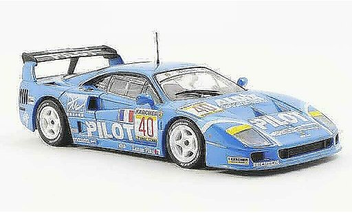 Ferrari F40 course 1/43 Ferrari Racing Collection Competizione No.40 Pilot M.Ferte / O.Thevenin 4h Anderstorp miniature