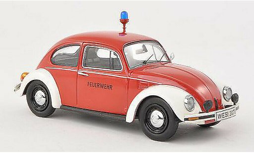Volkswagen Kafer Base 1/43 Schuco 1200 pompiers miniature