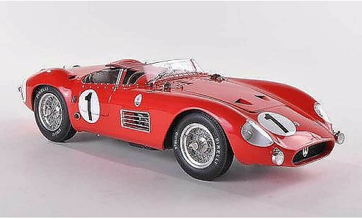 Maserati 300 Base 1/18 CMC S No.1 J.Bonnier/ F.Godia-Sales 24h Frankreich 1958 miniature