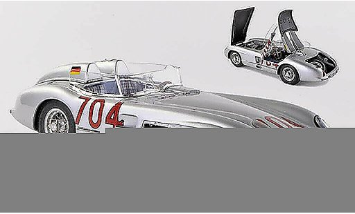 Mercedes 300 Base 1/43 CMC No.704 Mille Miglia 1955 H.Herrmann/H.Eger miniature