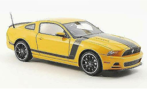 Ford Mustang Boss 302 1/43 Schuco jaune miniature