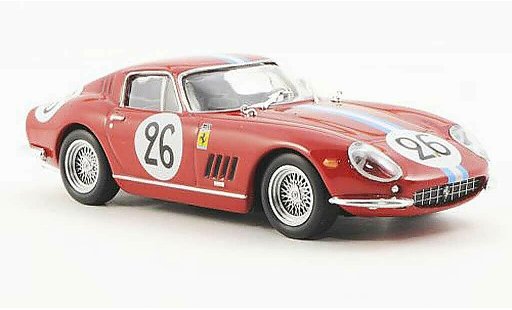 Ferrari 275 GTB/4 1/43 Ferrari Racing Collection Competizione 24h Le Mans G.Biscaldi / M. Bourbon-Parme miniature