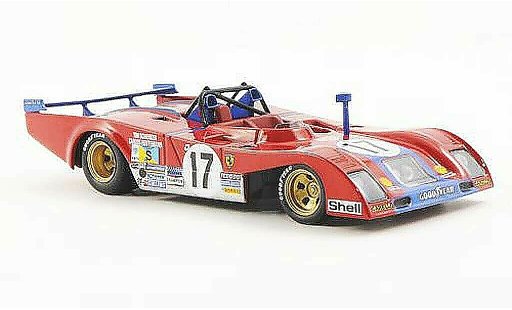Ferrari 312 P 1/43 Ferrari Racing Collection 24h Le Mans C.Reutemann / T.Schenken 1973 miniature