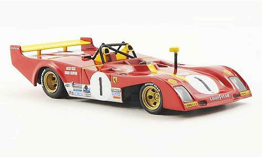 Ferrari 312 P 1/43 Ferrari Racing Collection 1000km Monza J.Ichx / B.Redman 1973 miniature