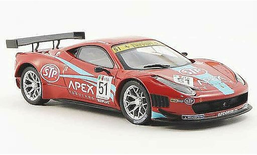 Ferrari 458 Italia GT3 1/43 Ferrari Racing Collection FIA Silverstone D.Brown / G.Geddie 2011 miniature