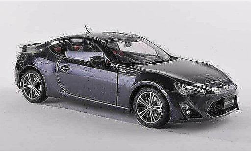 Toyota 86 2012 1/43 Autoart GT limit&Atilde;&copy;e (Asian Version/RHD) noire-gris miniature