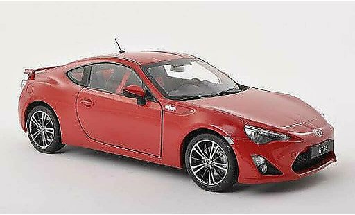 Toyota 86 2012 1/18 Autoart GT (Europa Version/LHD) noire-rouge miniature