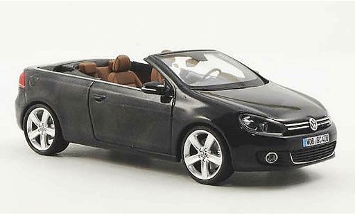 Volkswagen Golf Cabriolet 1/43 Schuco grise 2011 miniature