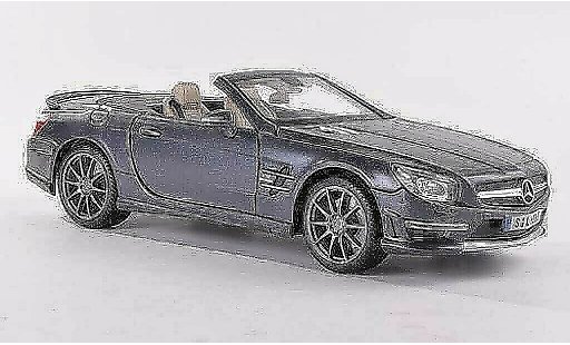 Mercedes Classe SL 65 1/18 Maisto AMG (R231) anthracite mat 2012 miniature
