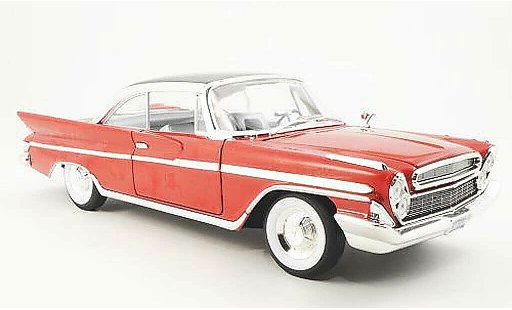 Desoto Adventurer Coupe 1/18 Yat Ming rouge/noire 1961 miniature