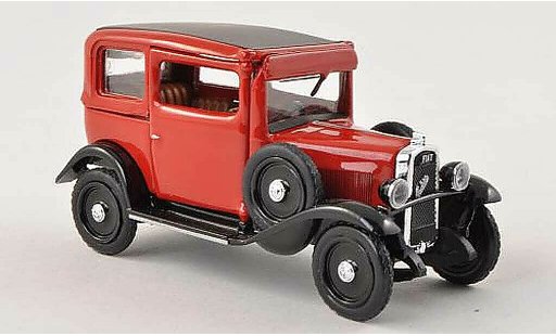 Fiat 508 Balilla 1/43 Rio rouge/noire 1932 miniature