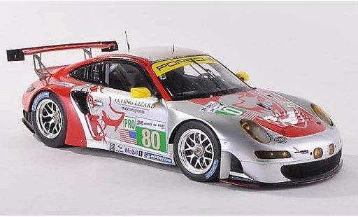 Porsche 911 GT3 RSR 1/43 Spark 2012 No.80 vol Lizard Motorsports 24h Le Mans J.Bergmeister/M.Hozler/P.Long miniature