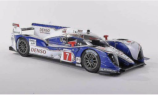 Toyota TS030 Base 1/43 Spark hybride No.7 Dense 24h Le Mans 2012A.Wurz/N.Lapierre/K.Nakajima miniature