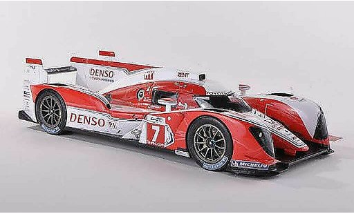 Toyota TS030 Base 1/43 Spark hybride No.7 Dense presentation Spa 2012 miniature