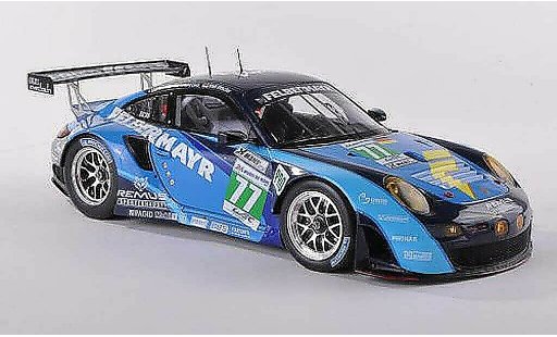 Porsche 911 GT3 RSR 1/43 Spark 2012 No.77 Felbermayr 24h Le Mans W.Henzler/M.Lieb/R.Lietz miniature