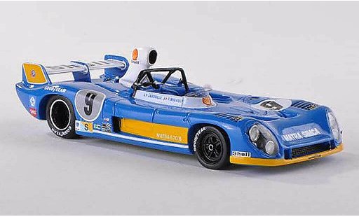 Matra MS670B Base 1/43 Spark No.9 24h Le Mans 1974 J.P.Jabouille/F.Migault miniature