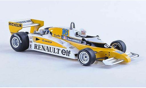 Renault F1 1981 1/43 Spark RE20 B No.16 GP Argentine R.Arnoux miniature