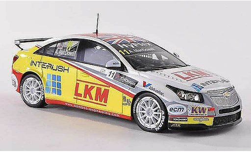 Chevrolet Cruze course 1/43 Spark 2012 1.6T No.11 LKM A.Macdowall WTCC Macau miniature