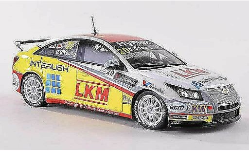 Chevrolet Cruze course 1/43 Spark 2012 1.6T No.20 LKM D.O Young Macau WTCC Macau miniature