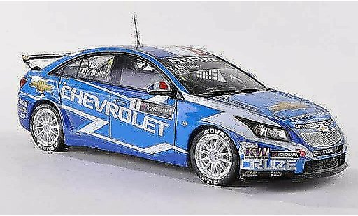 Chevrolet Cruze course 1/43 Spark 2012 1.6T No.1 Y.Muller WTCC Macau miniature