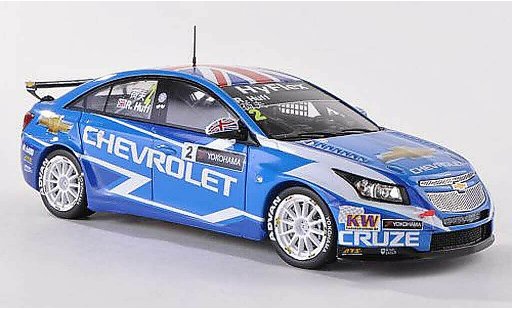 Chevrolet Cruze course 1/43 Spark 2012 1.6T No.1 R.Huff WTCC Macau miniature