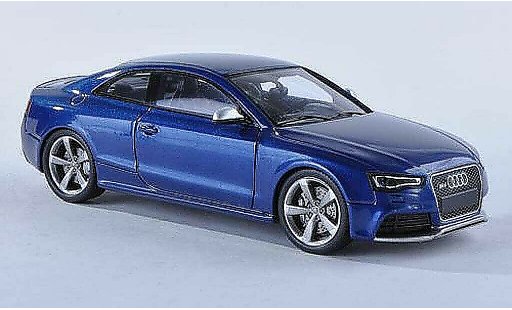 Audi RS5 coupe 1/43 Spark bleu 2012 miniature