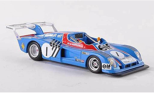 Alpine A441 course 1/43 Spark No.1 A.Serpaggi Champion 2LGR6 1974 miniature