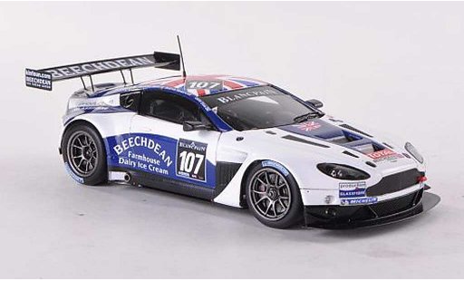 Aston Martin V12 Vantage vantage 1/43 Spark No.107 Beechdean Motorsport 24h Spa 2012 A.Howard/J.Adam/P.Dryburgh/J.Gaw miniature
