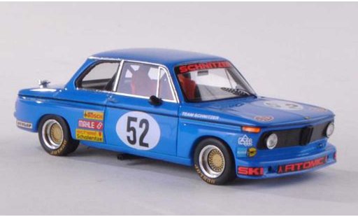 Bmw 2002 tii 1/43 Spark No.52 Atomic DRM 1974 W.May miniature