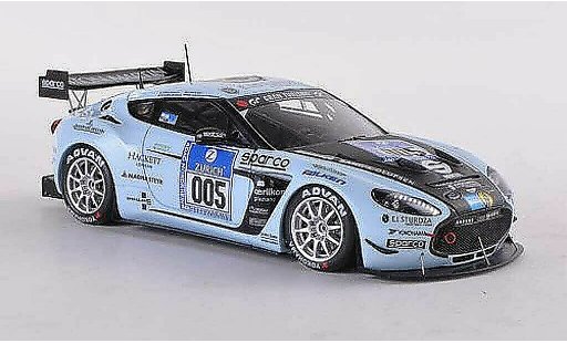 Aston Martin V12 Zagato coupe 1/43 Spark Zagato No.005 24h Nurburgring 2012 U.Bez/C.Porritt/W.Schuhbauer/R.Meaden miniature