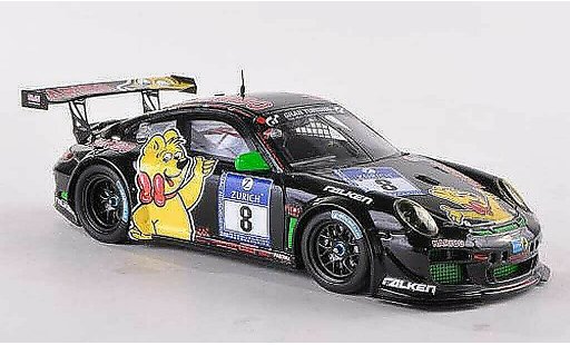 Porsche 911 GT3 1/43 Spark R 2012 No.8 Haribo Bale Motorsport 24h Nurburgring miniature