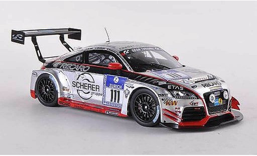 Audi TT rs 1/43 Spark No.111 Scherer 24h Nurburgring 2012 S.Landmann/C.Breuer/J.Wohlfarth/E.Deegener miniature