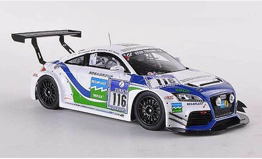 Audi TT rs 1/43 Spark No.116 Besaplast 24h Nurburgring 2012 F.Kovac/M.Tschornia/F.Lesturp/K.Thiim miniature