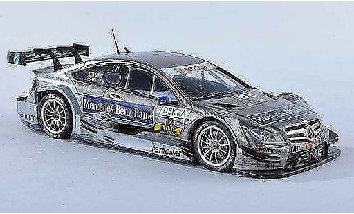 Mercedes Classe C DTM 1/43 Spark C-Coupe No.12 -Benz banque -Saison 2012 C.Vietoris miniature