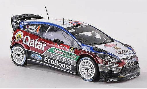 Ford Fiesta WRC 1/43 Spark No.4 M-Sport/Qatar Rally Monte Carlo 2013 M.Otsberg/J.Andersson miniature