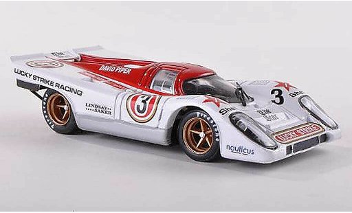 Porsche 917 1971 1/43 Brumm K No.3 Scuderia David Piper 9h Kyalami Hattwood/Charlton miniature
