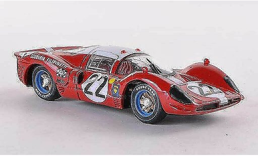 Ferrari 412 course 1/43 Brumm P No.22 Scuderia Filipinetti 24h Le Mans 1967 Scuderia Filipinetti miniature