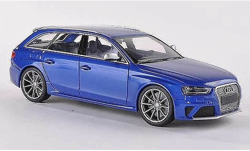 Audi RS4 avant 1/43 Minichamps bleue 2012 miniature