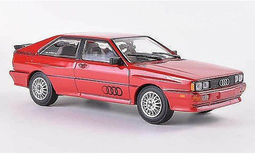 Audi Quattro coupe 1/43 Minichamps rouge 1981 miniature