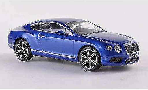 Bentley Continental GT V8 1/43 Minichamps bleue LHD 2011 miniature