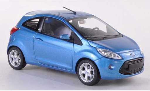 Ford Ka Berline 1/43 Minichamps II bleue 2009 miniature